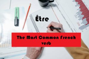 the most common french verb