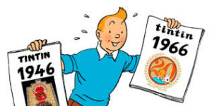 tintin french serie to learn french