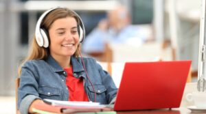 why a headset for online language learning french